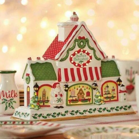 This is for a New Lenox Hosting the Holidays Light-Up & Musical Bakeshop Centerp - Picture 2 of 10